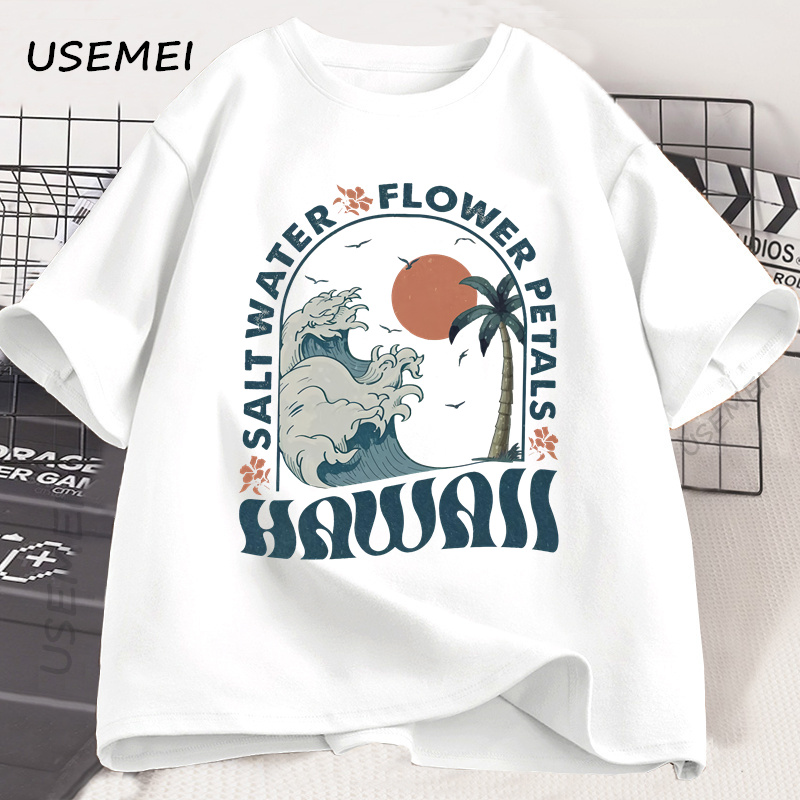 Summer Vibes Clothing Men - Hawaii Strand T-Shirt Ozean Strand T