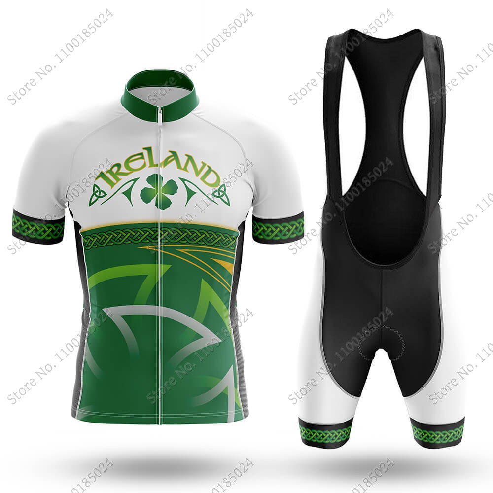 Ireland Summer Clothing - 2024 Irland National Radsport Trikot Set