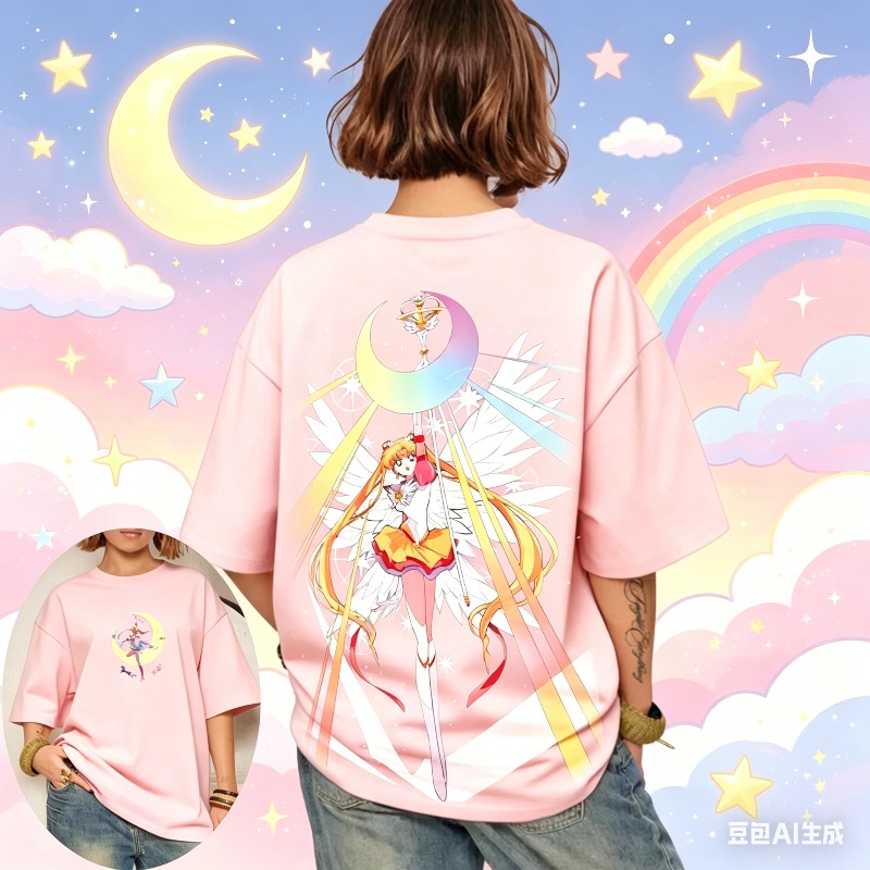 Summer Edition Clothing - 2026 Neues Sailor Moon Serena Casual