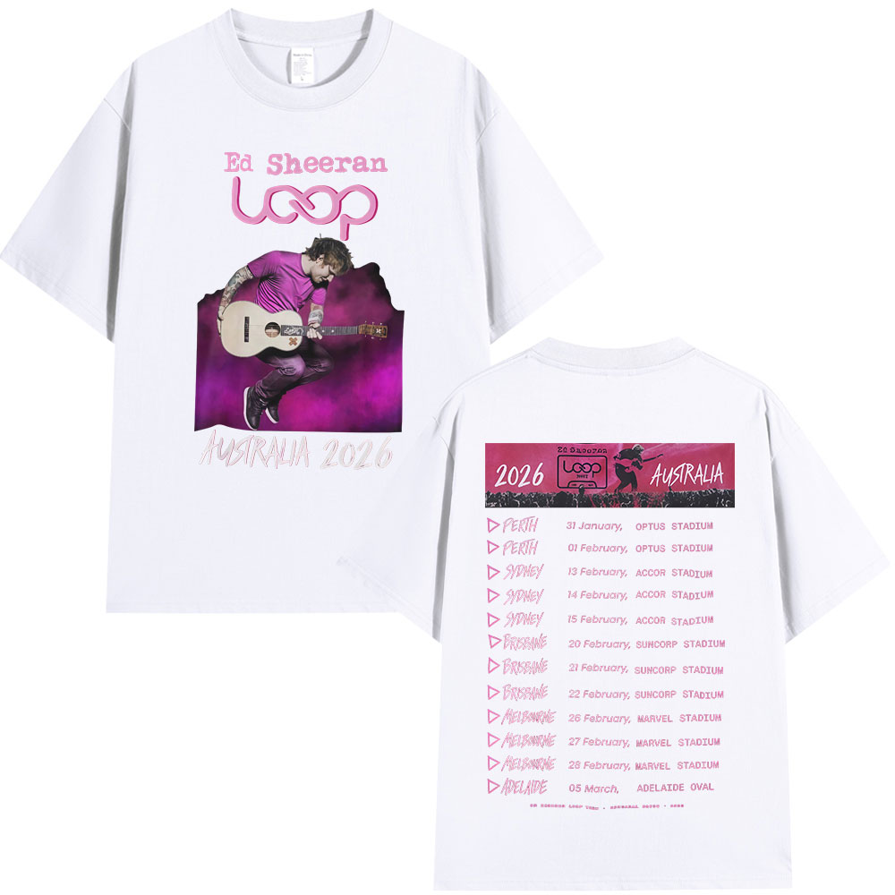Summer Clothing Australia - Ed Sheeran Loop Tour Australien 2026