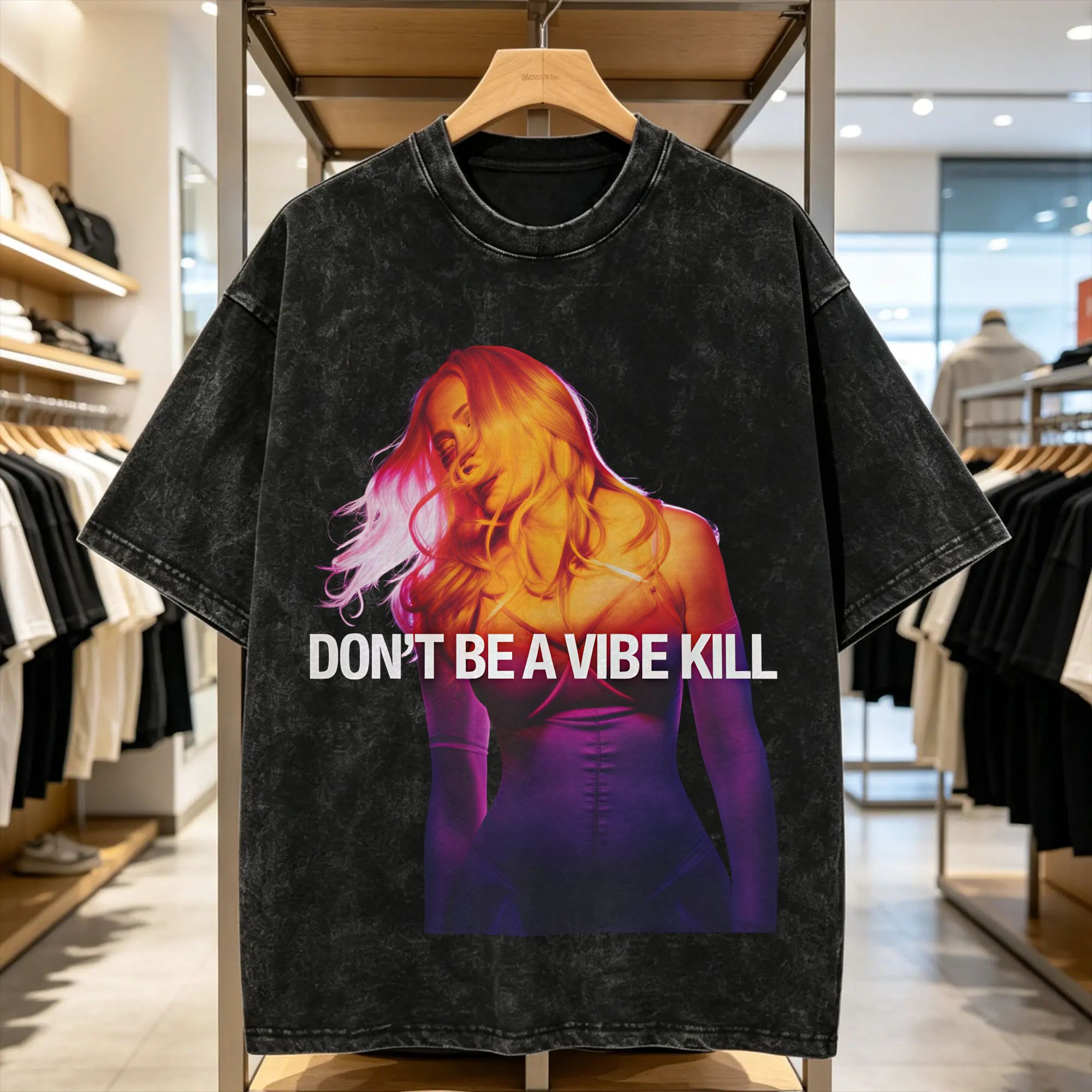 Summer Vibes Clothing Men - Madonnas 2026 T-Shirt für Herren, reine