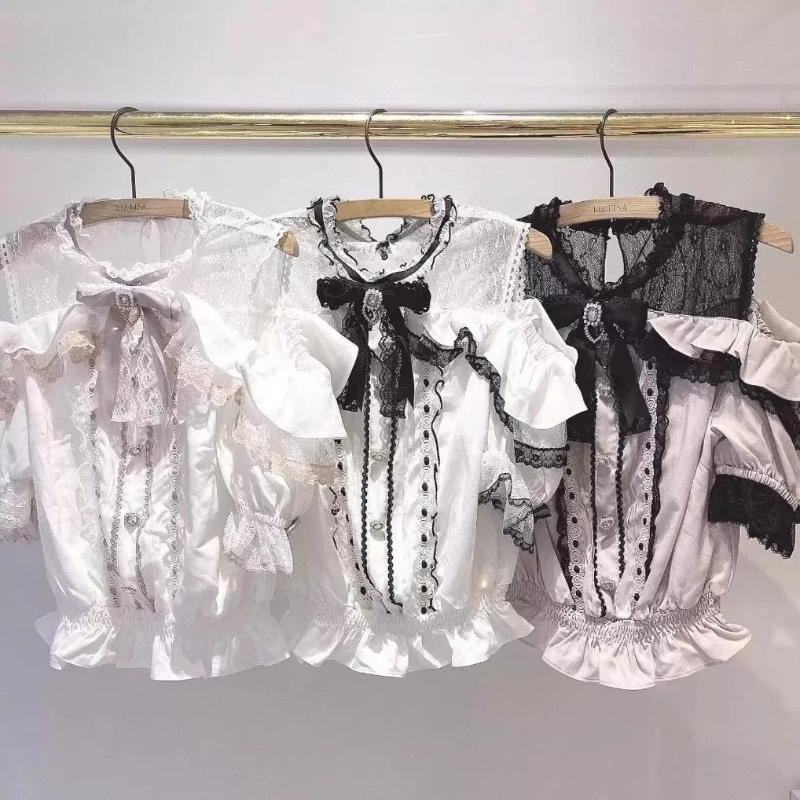 Summer Japanese Clothing - Süße süße Mädchen-Kurzarm-Tops im japanischen Stil,