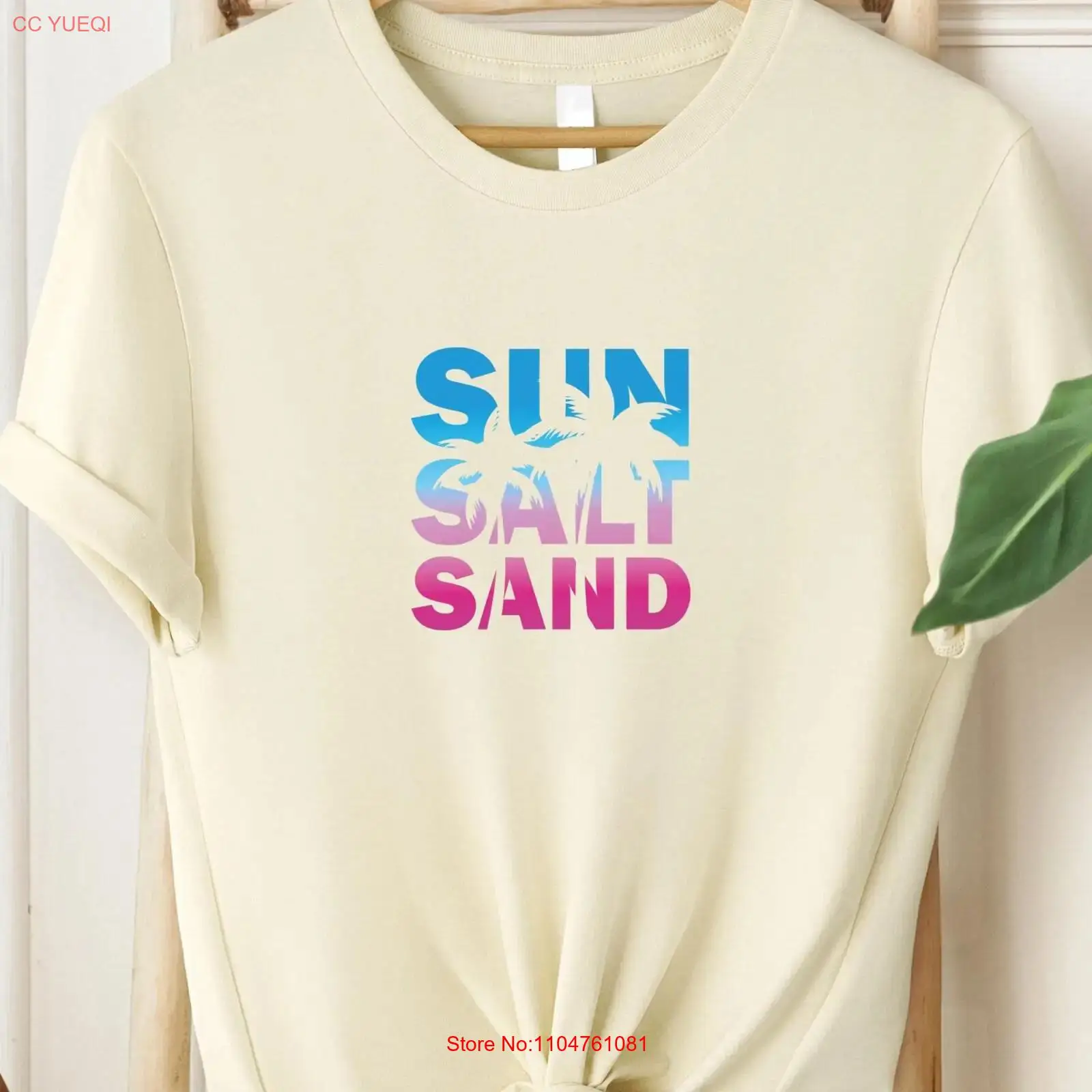 Summer Vacation Clothing Men - Sun Salt Sand T-Shirt Retro Summer