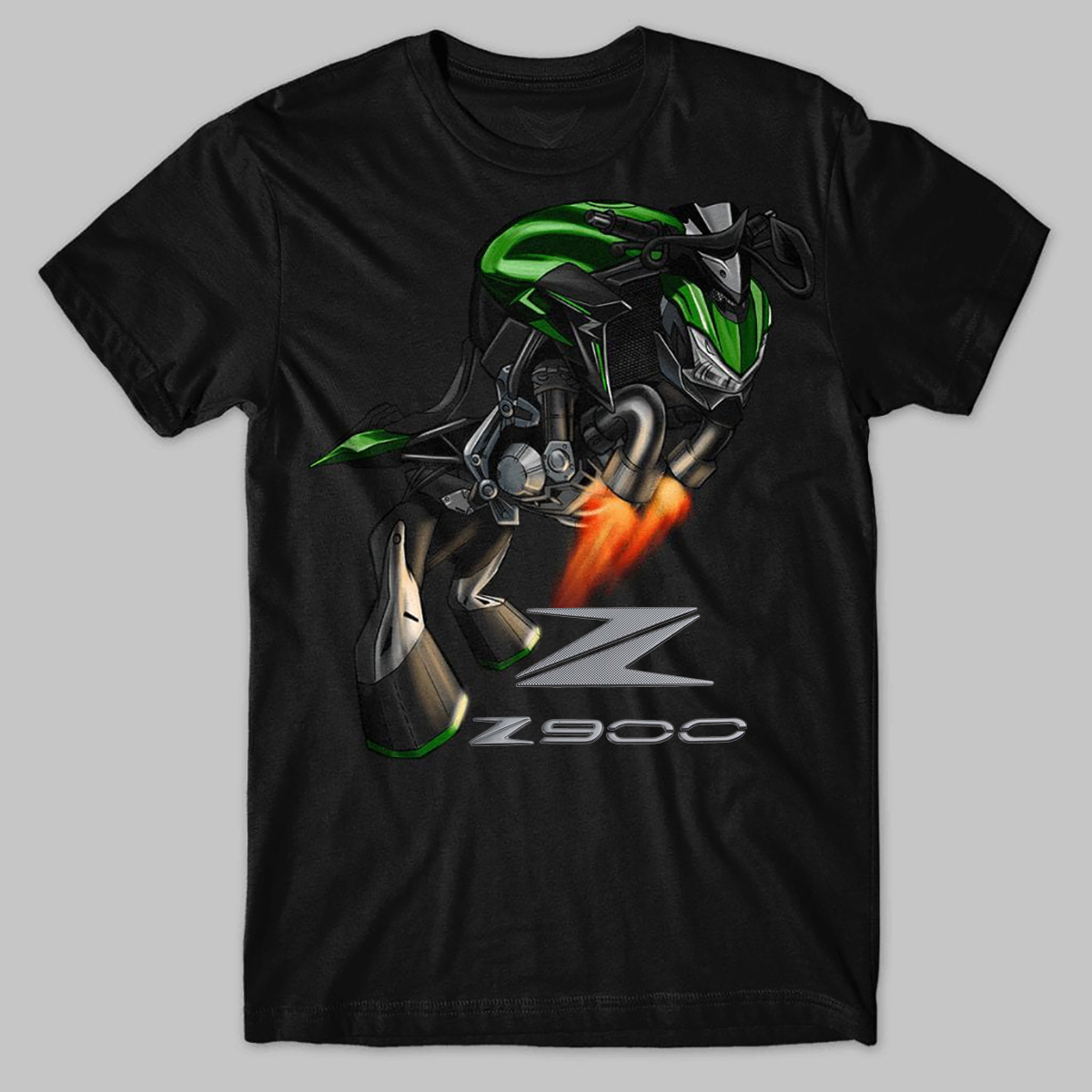 Summer Japanese Clothing - Klassisches japanisches Motorrad Z900 Bull Inspiration