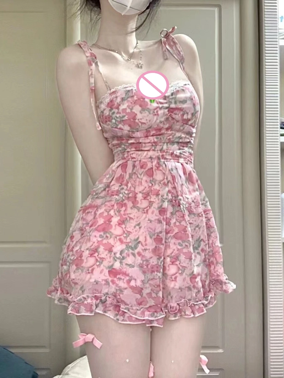 Summer Clothing Zara - Neu in Blumen kleidern kurzes Sommerkleid