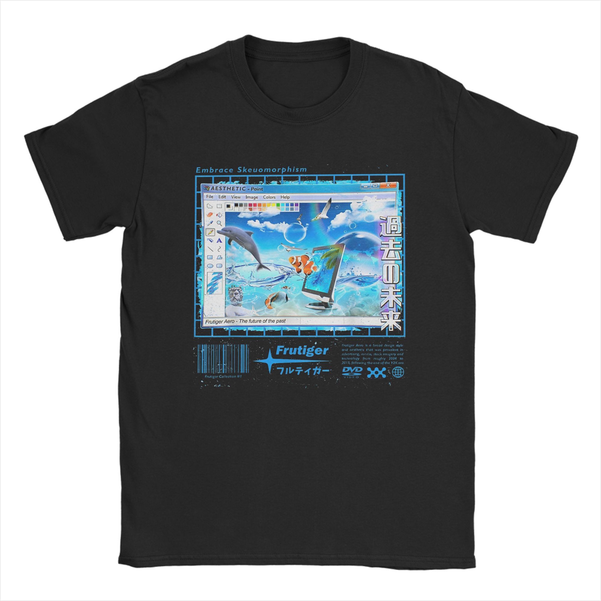Summer Vibes Clothing Men - Männer Frutiger Aero Mode Sammlung T