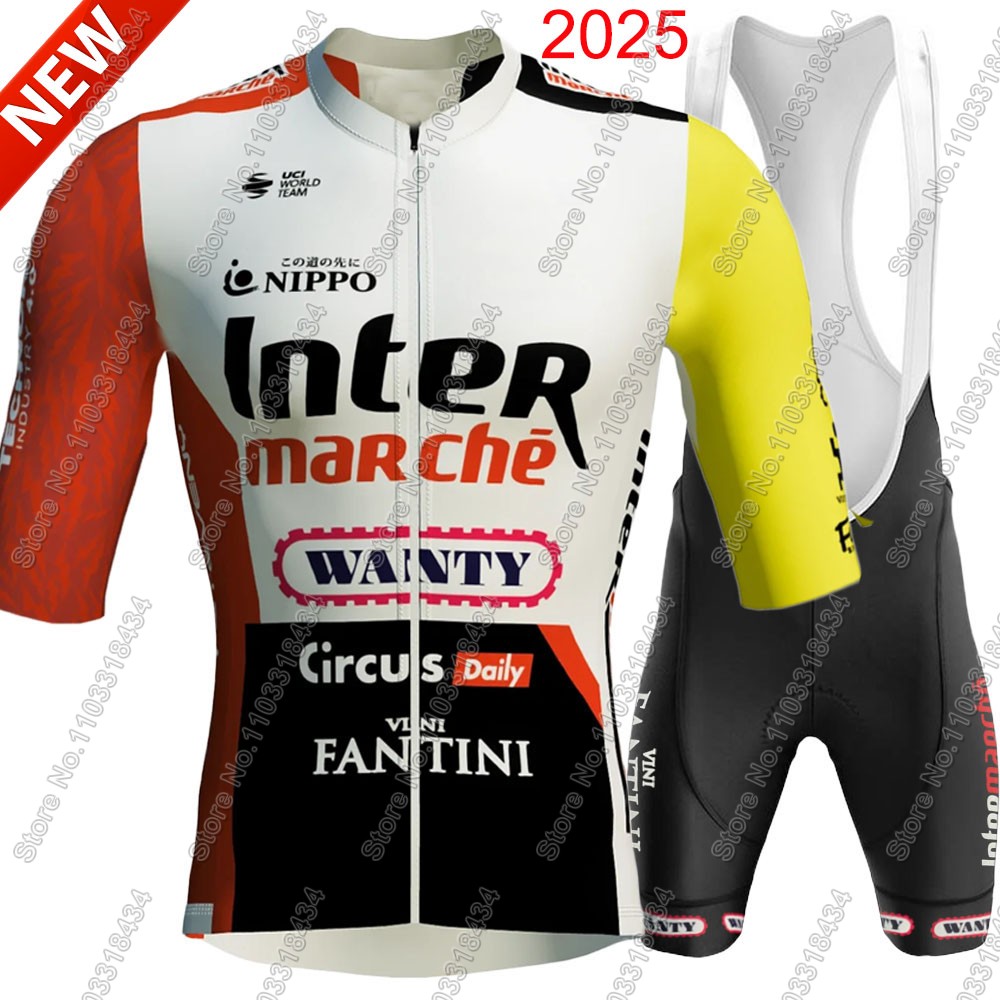 Summer Clothing Men 2025 - Wanty Radtrikot 2025, Set Sommer BINIAM