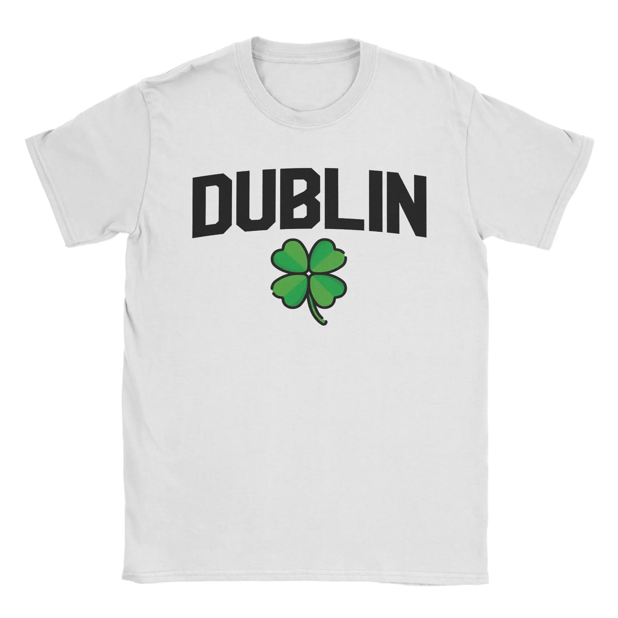 Ireland Summer Clothing - Lustige irische Dublin-Irland-T-Shirts für Herren, Rundhalsausschnitt,