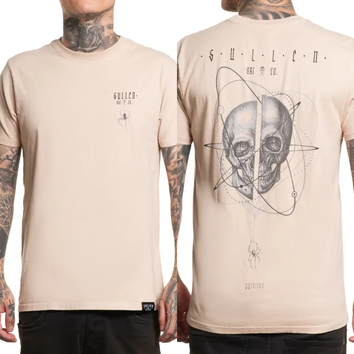 Vintage Summer Clothing Brand - 2026 Seltenes Sullen Clothing Grafik-Baumwoll-T-Shirt Unisex