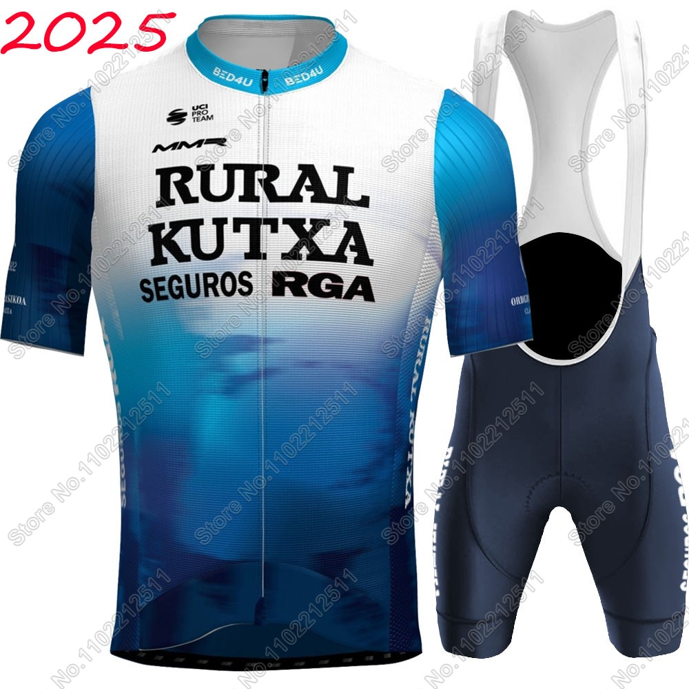 Summer Clothing Men 2025 - Rural Kutxa 2025, Radtrikot, Team-Set, Seguros-RGA,