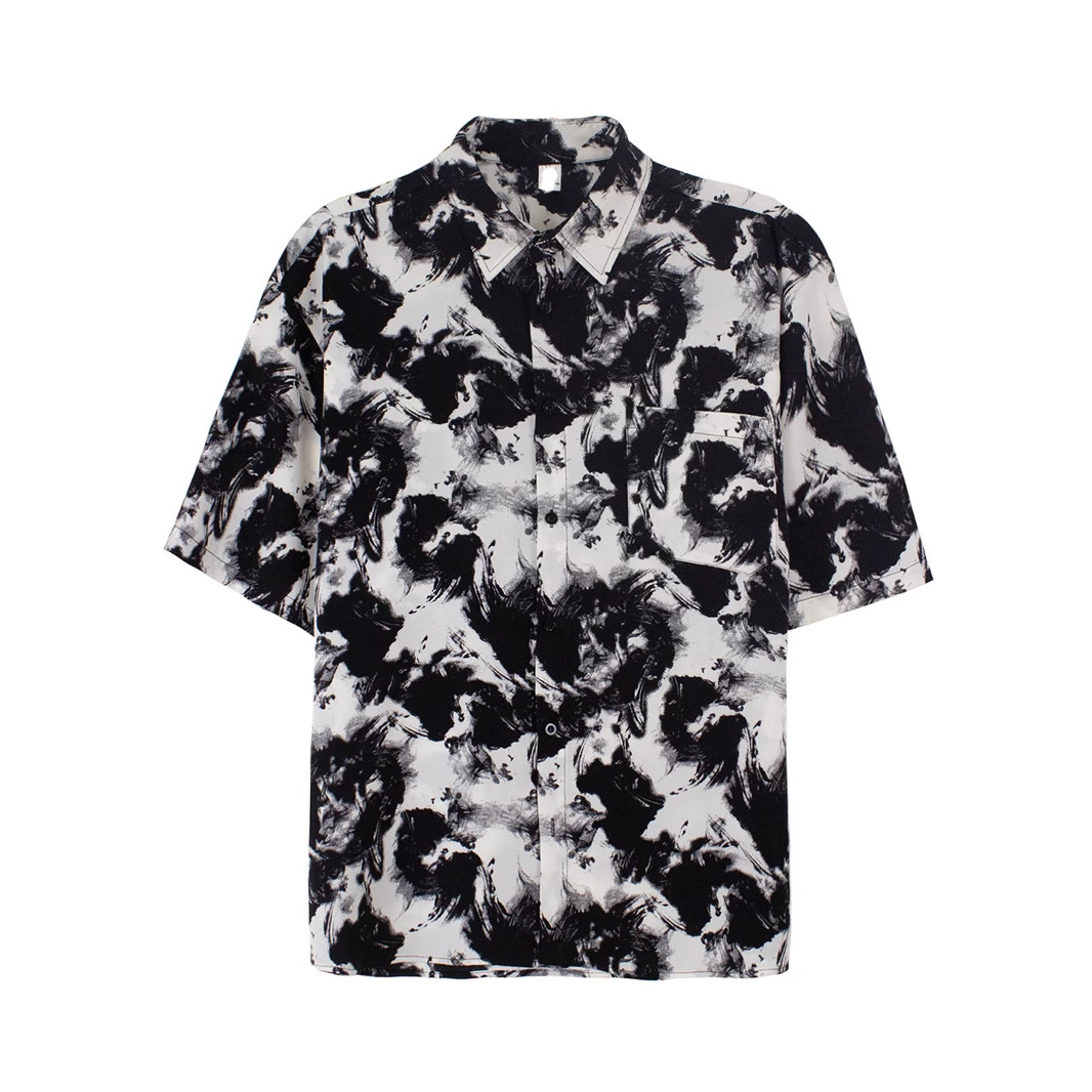 Beach Shirt Hawaiian - Meistverkauftes und Beliebtes Reise-Hawaiihemd Atmungsaktives Schnelltrocknendes