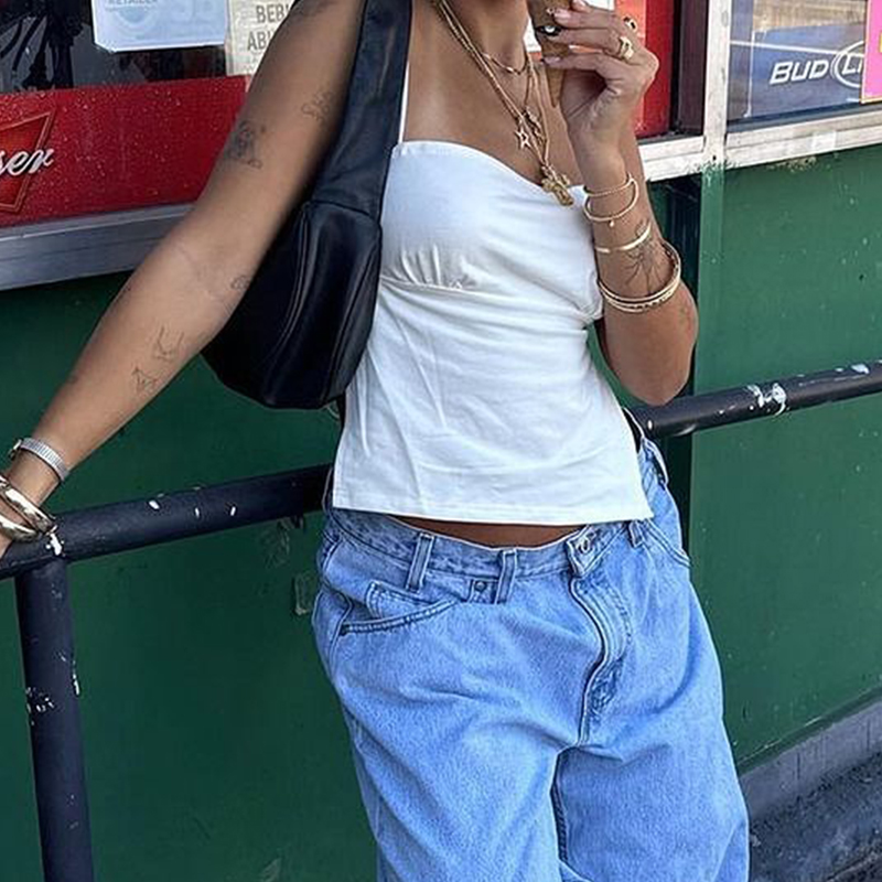 Y2k Stil würziges Mädchen sexy – Summer Clothing Zara Bewertung und Preis