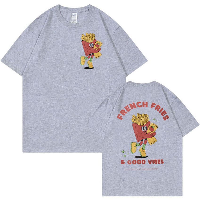 Pommes Frites Good Vibes Retro – Summer Vibes Clothing Men Bewertung und Preis