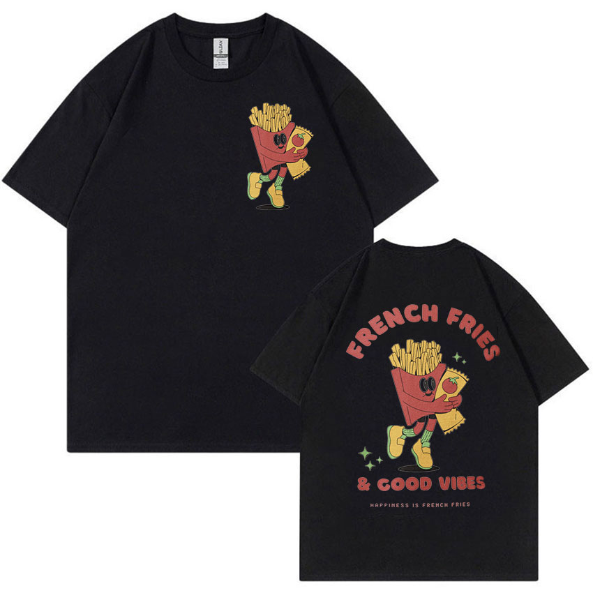 Pommes Frites Good Vibes Retro – Summer Vibes Clothing Men Bewertung und Preis