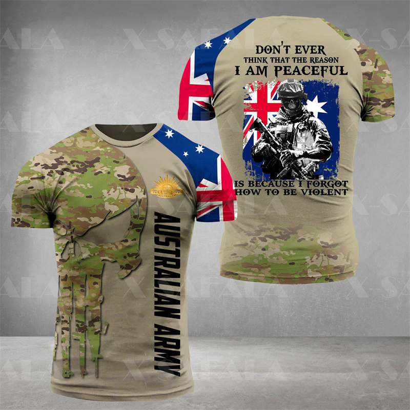 Australien Armee Militär Schäd – Summer Clothing Australia Bewertung und Preis