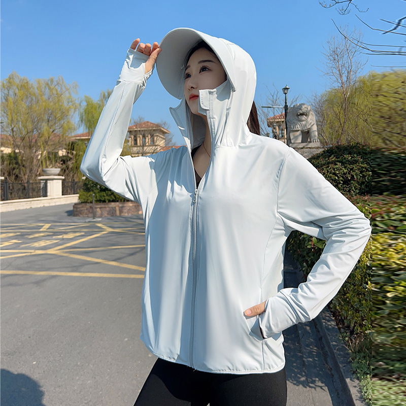 Damen-Sonnenschutzjacke mit Ka – Summer Clothing Girl Bewertung und Preis