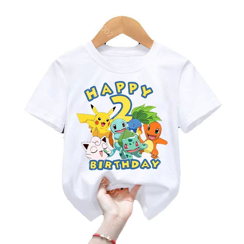 Geburtstags-T-Shirt mit Cartoo – Summer Edition Clothing Bewertung und Preis