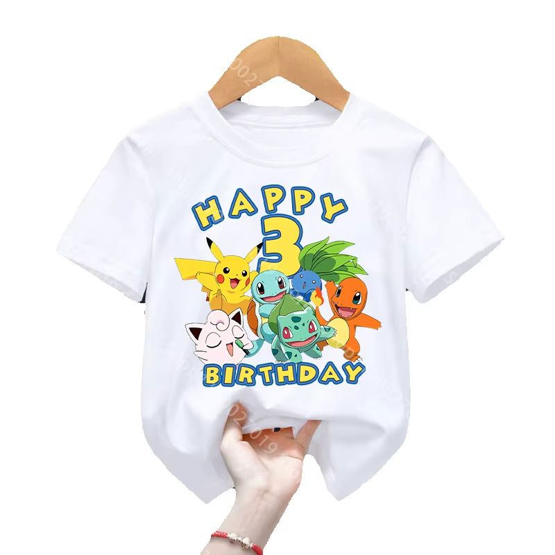 Geburtstags-T-Shirt mit Cartoo – Summer Edition Clothing Bewertung und Preis