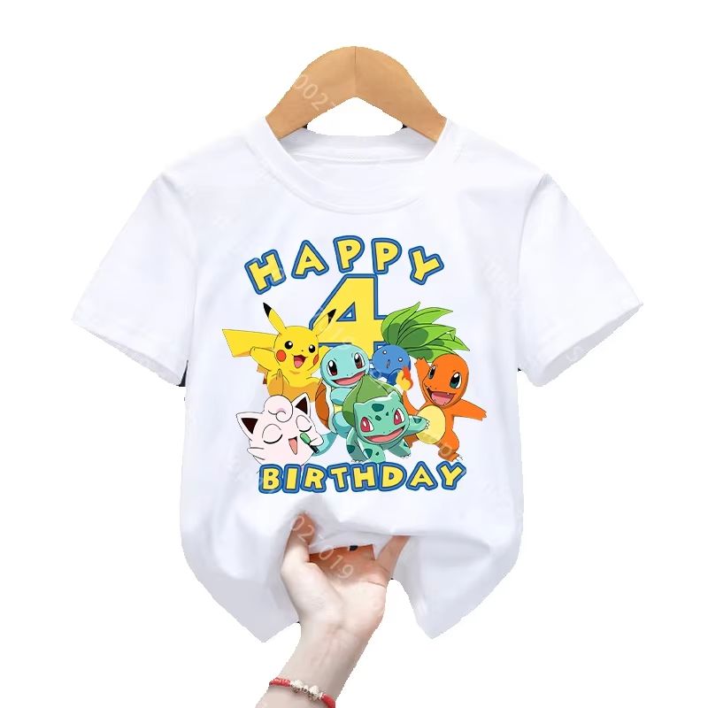 Geburtstags-T-Shirt mit Cartoo – Summer Edition Clothing Bewertung und Preis