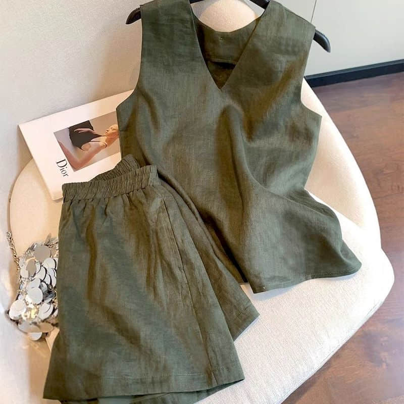 Shorts-Sets im Old-Money-Stil: – Summer Clothing Old Money Bewertung und Preis