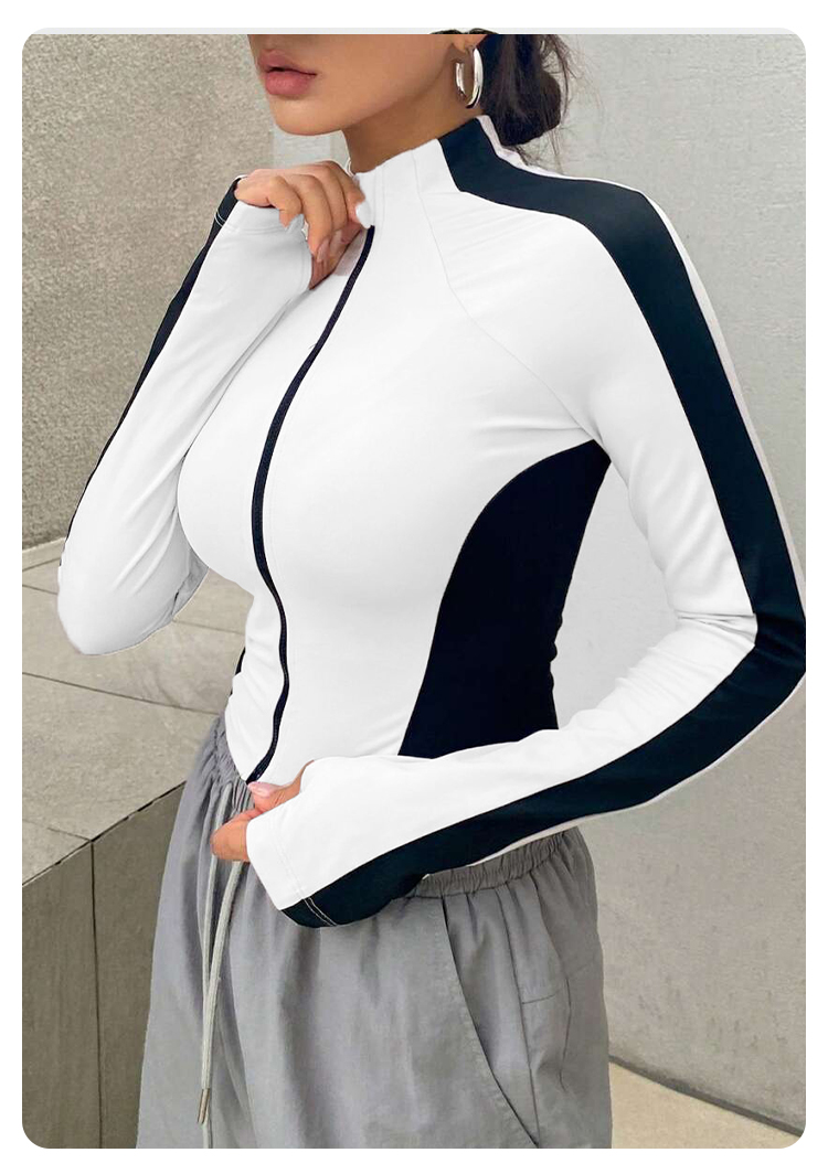 Yoga-Kleidung Stehkragen-Jacke – Summer Clothing Ladies Bewertung und Preis