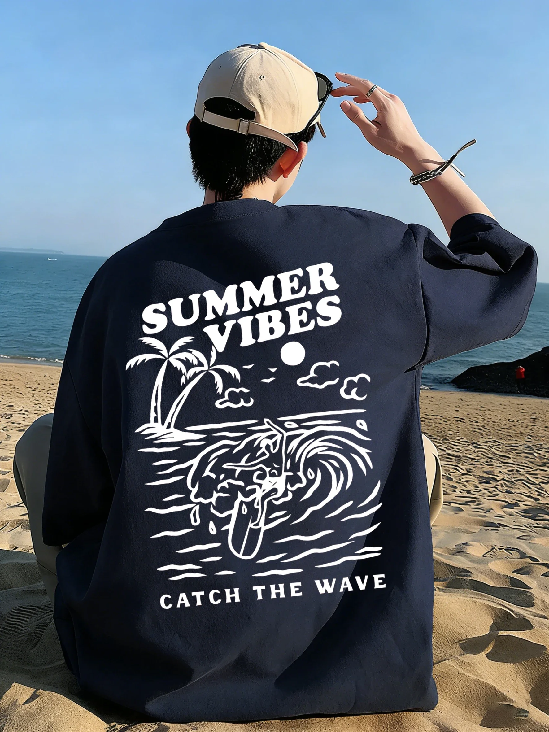 Summer Vibes Catch The Wave T- – Summer Vibes Clothing Men Bewertung und Preis