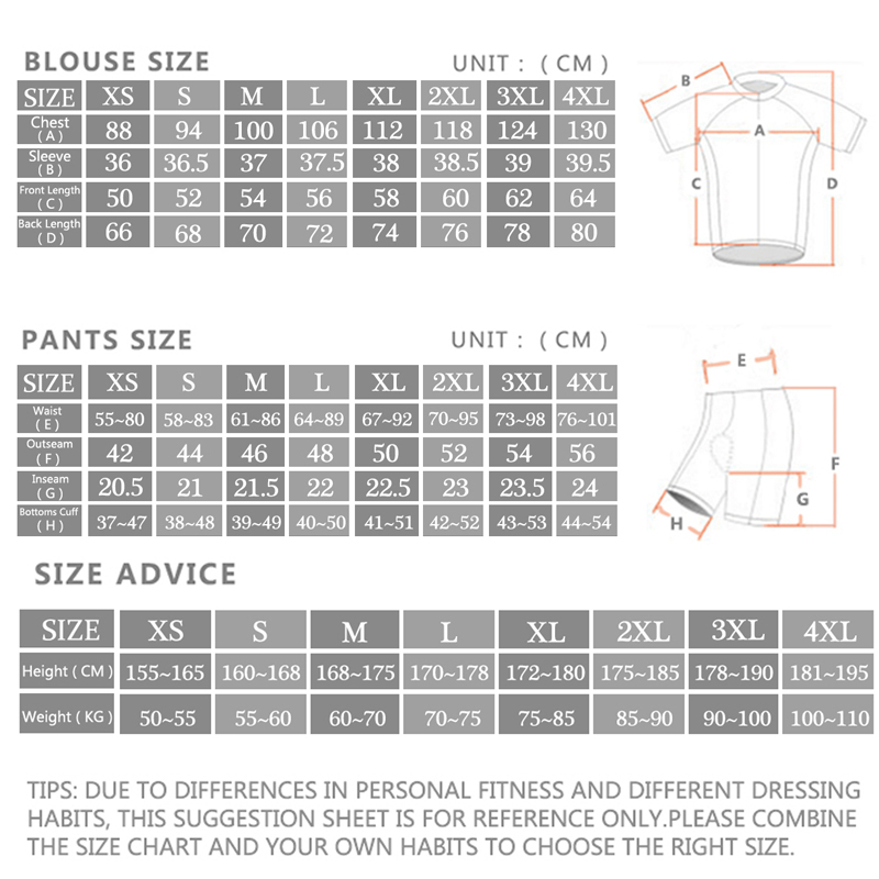 Kurzarm-Radtrikot-Set für Herr – Summer Clothing Men 2025 Bewertung und Preis