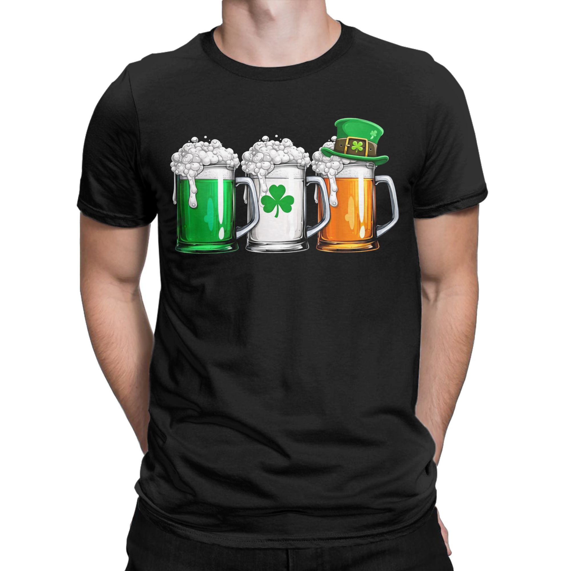 Herren-T-Shirts mit irischer F – Ireland Summer Clothing Bewertung und Preis