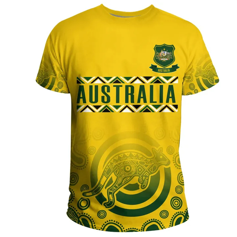 3D-Druck Australien Flagge T-S – Summer Clothing Australia Bewertung und Preis