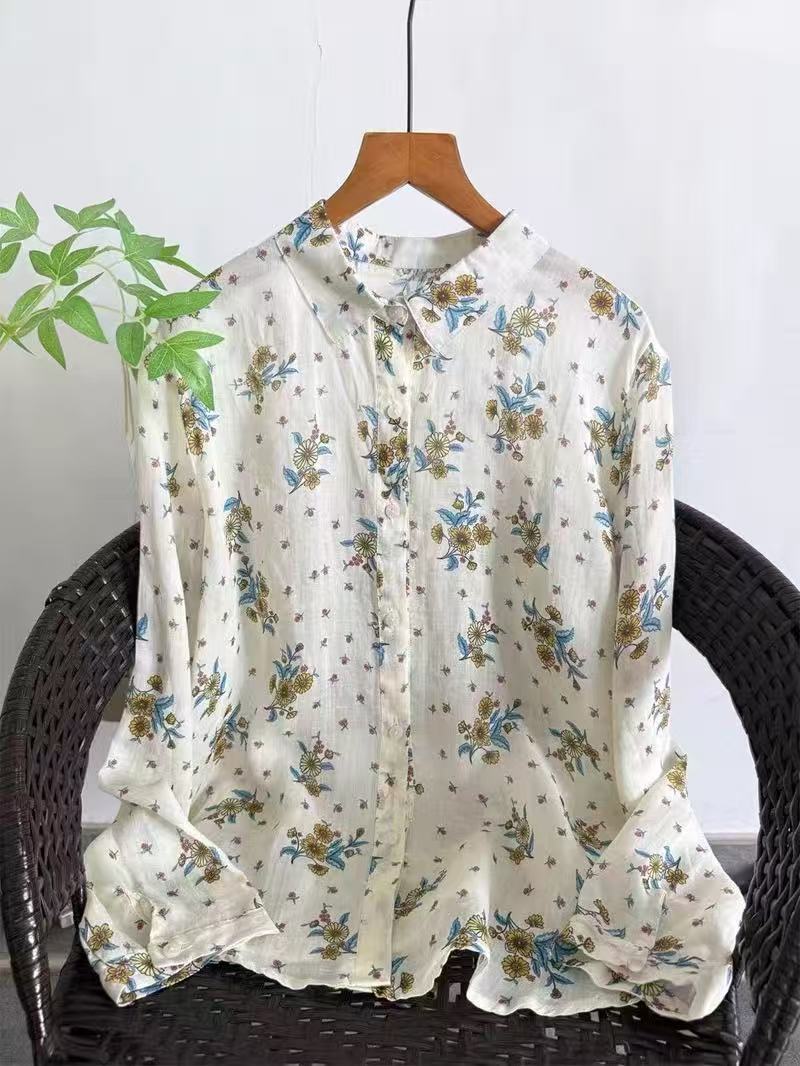 100% Ramie-Leinenhemden und -b – Vintage Summer Clothing Brand Bewertung und Preis
