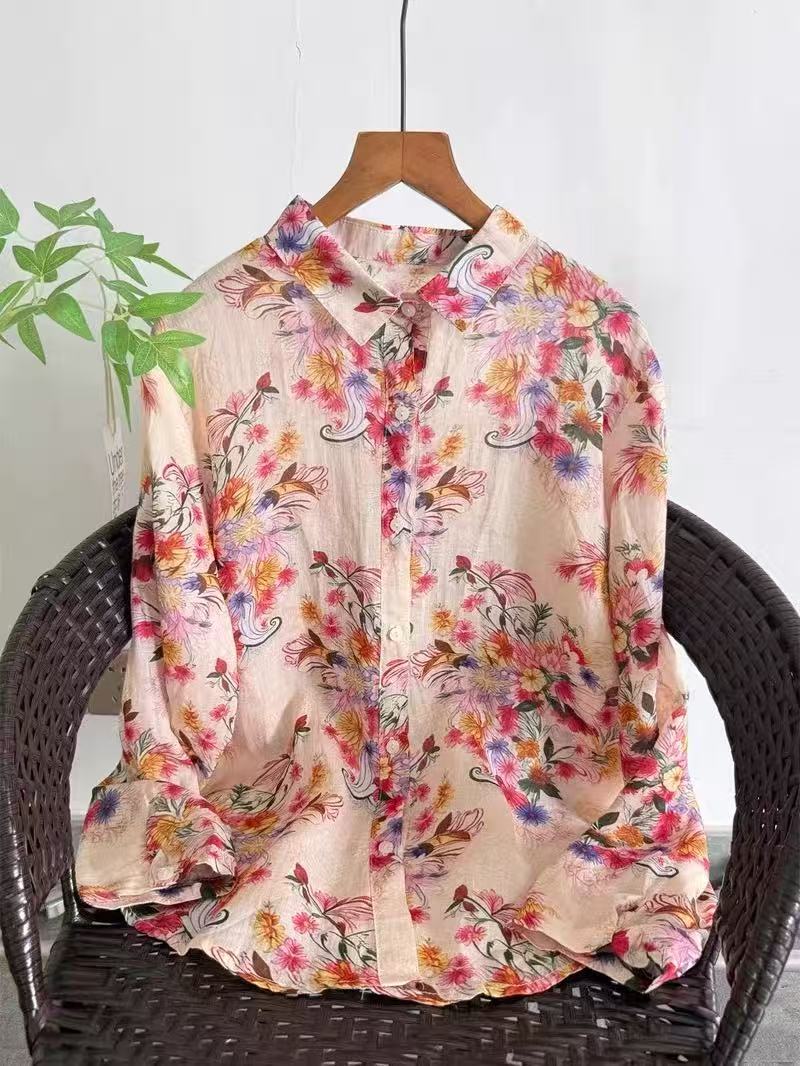 100% Ramie-Leinenhemden und -b – Vintage Summer Clothing Brand Bewertung und Preis