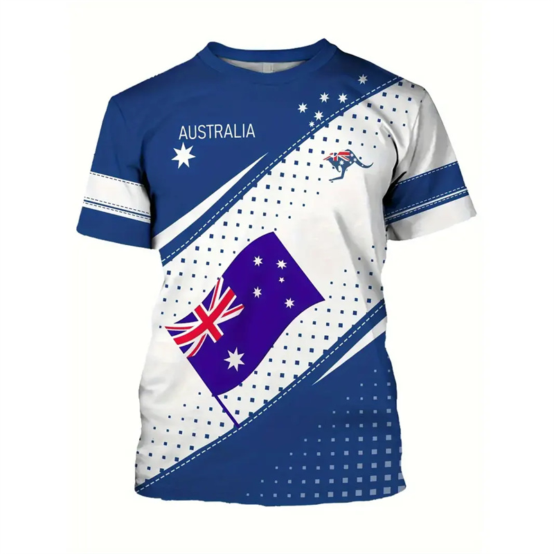Australien National flagge T-S – Summer Clothing Australia Bewertung und Preis