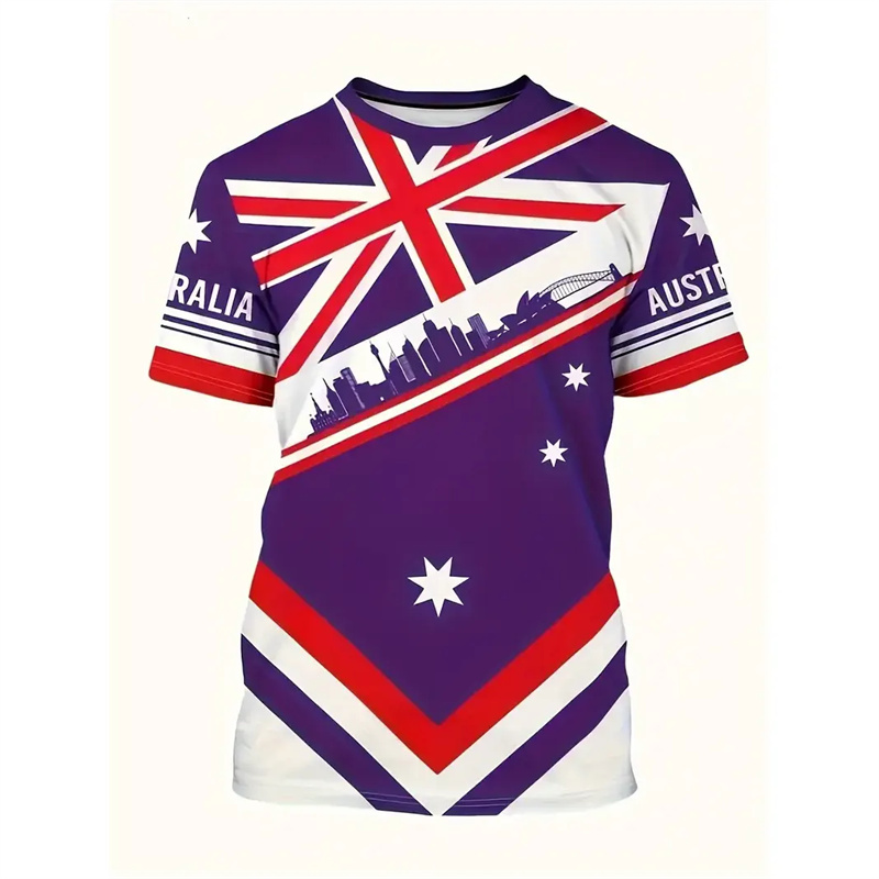Australien National flagge T-S – Summer Clothing Australia Bewertung und Preis