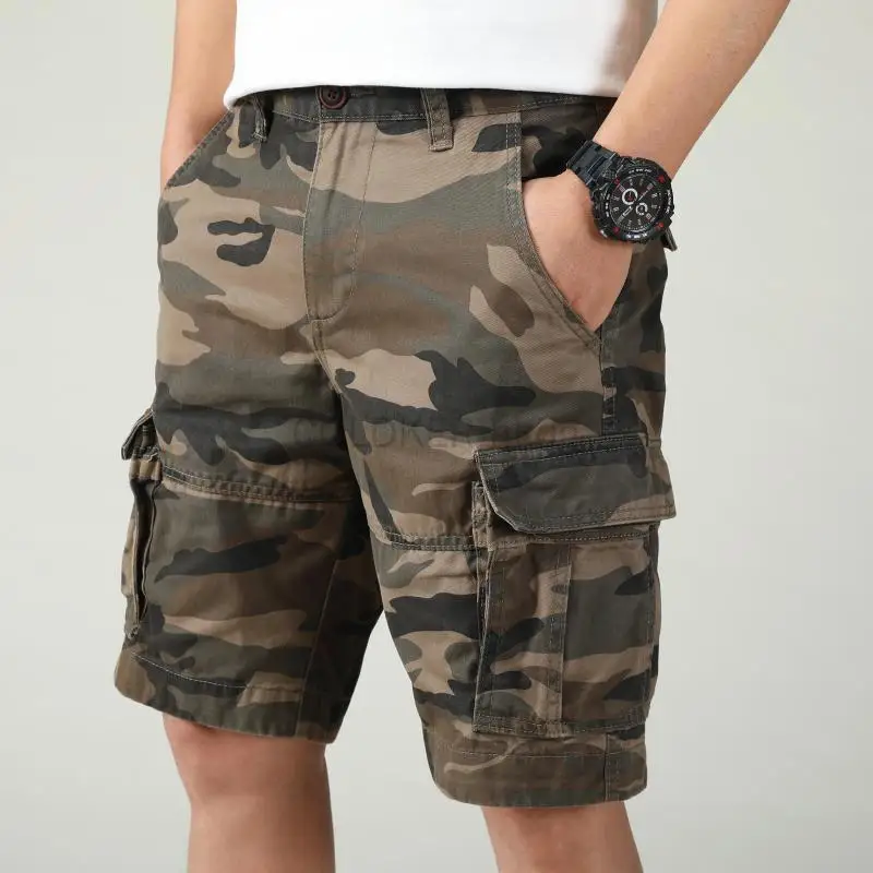 Camouflage Cargo-Shorts für Mä – Vintage Summer Clothing Brand Bewertung und Preis