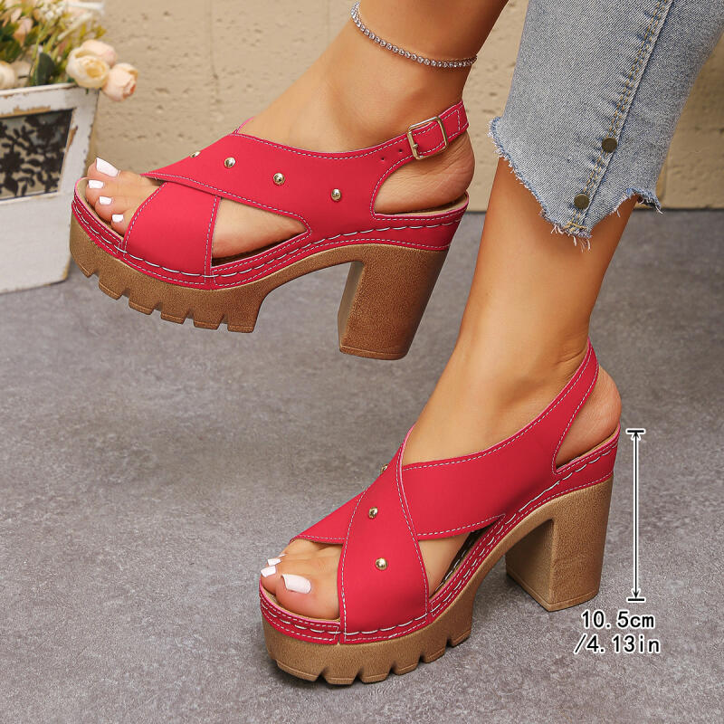 Vintage Super High Heel Cross  – Summer Clothing Dress Bewertung und Preis