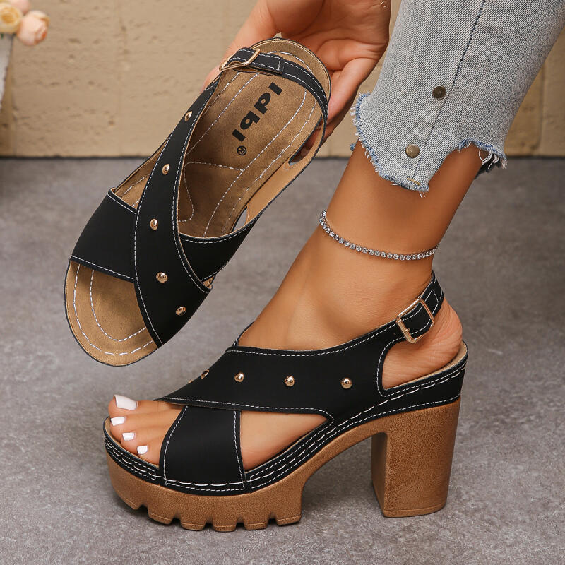 Vintage Super High Heel Cross  – Summer Clothing Dress Bewertung und Preis