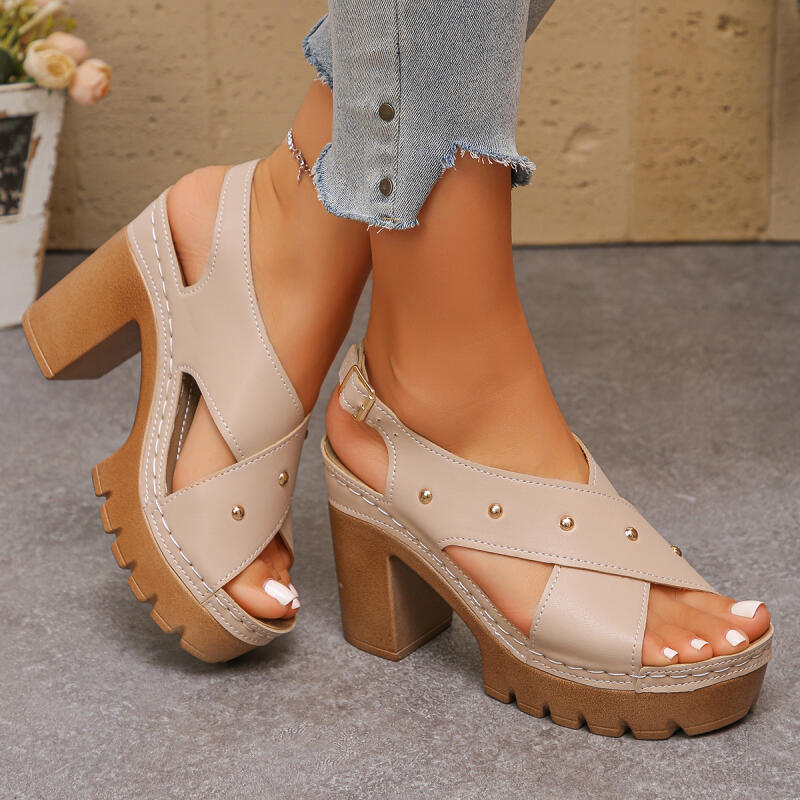 Vintage Super High Heel Cross  – Summer Clothing Dress Bewertung und Preis