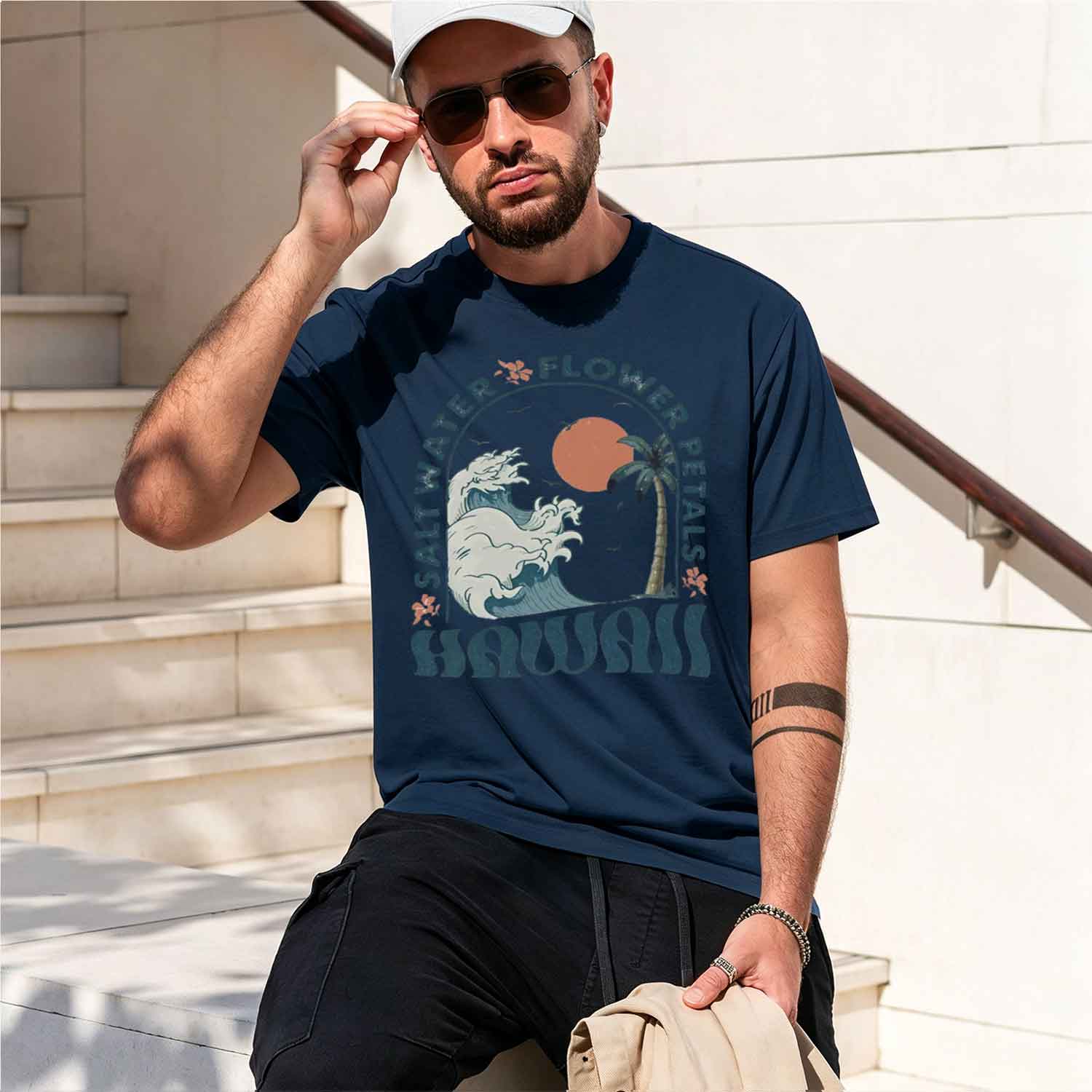 Hawaii Bea T-Shirt Bea T-Shirt – Summer Vibes Clothing Men Bewertung und Preis